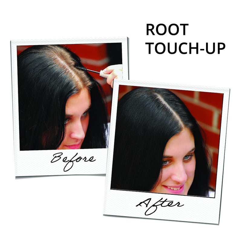 Greyfree Root Touch-Up Hair Mascara Temporary Gray Roots Concealer (BLACK) - Image 2